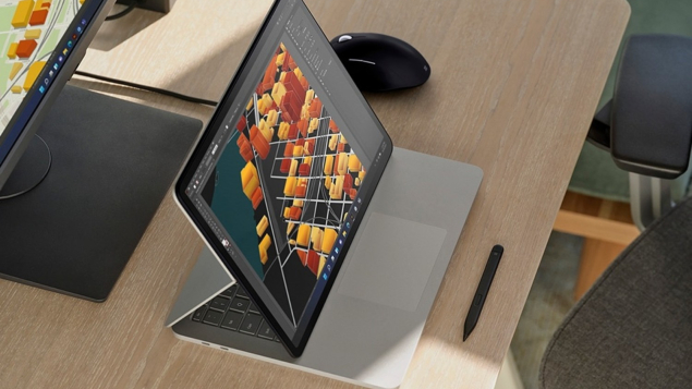 Microsoft triển khai tính năng tự động điều chỉnh tần số quét trên Surface Laptop Studio